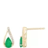 Best reviews of ✨ 3/4 ct. t.w. Emerald and 1/10 ct. t.w. Diamond Earrings by Belk & Co. 🎉