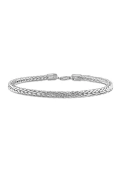 Best reviews of 👏 Sterling Silver Foxtail Chain Anklet, 9" by Belk & Co. 😍