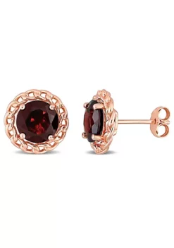 Top 10 โจ 4 CT TGW Garnet Halo Stud Earrings in Rose Plated Sterling Silver by Belk & Co. ๐ 7 Top 10 โจ 4 CT TGW Garnet Halo Stud Earrings in Rose Plated Sterling Silver by Belk & Co. ๐ -DealsBelk & Co. Store Belk 15676