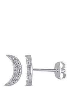 Best Sale ๐ 1/10 ct. t.w. Diamond Crescent Moon Stud Earrings in Sterling Silver by Belk & Co. ๐ 5 Best Sale ๐ 1/10 ct. t.w. Diamond Crescent Moon Stud Earrings in Sterling Silver by Belk & Co. ๐ -DealsBelk & Co. Store Belk 15705