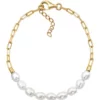 Buy 🛒 Freshwater Pearl Bracelet in Sterling Silver by Belk & Co. 🎁