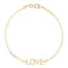 Flash Sale 🥰 Love Curb Chain Bracelet in 10K Yellow Gold by Belk & Co. 💯