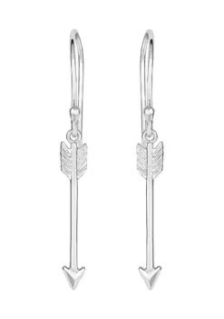 New 👏 Sterling Silver Arrow Drop Earrings by Belk & Co. ⭐