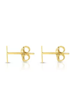 Best Sale 😉 14KY PEACE POST EARRING by Belk & Co. 🌟 -DealsBelk & Co. Store Belk 15737