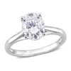 Brand new 🔔 2 ct. t.w. Created Moissanite Oval Solitaire Ring in 14k White Gold by Belk & Co. 👏