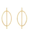 Coupon ⌛ Oval Earrings in 10k Gold by Belk & Co. 🧨