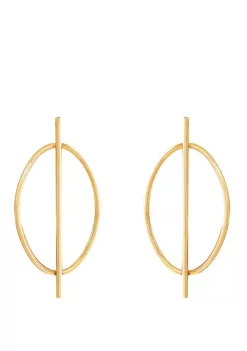 Coupon ⌛ Oval Earrings in 10k Gold by Belk & Co. 🧨 -DealsBelk & Co. Store Belk 15776