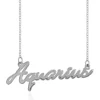 New 🛒 Sterling Silver Aquarius Necklace by Belk & Co. 😍