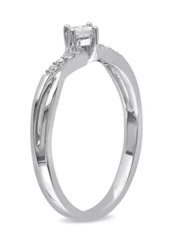 Top 10 ✔️ 1/7 CT TW Princess Cut Diamond Engagement Ring in 10k White Gold by Belk & Co. ❤️ 7 Top 10 ✔️ 1/7 CT TW Princess Cut Diamond Engagement Ring in 10k White Gold by Belk & Co. ❤️ -DealsBelk & Co. Store Belk 15817