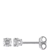 Cheap 🔔 1/3 ct. t.w. Diamond Stud Earrings in Sterling Silver by Belk & Co. ✨