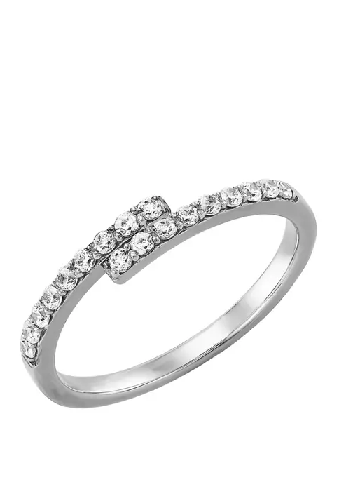 Deals 👍 1/4 ct. t.w. Diamond Ring in Sterling Silver by Belk & Co. ✨ 2 Deals 👍 1/4 ct. t.w. Diamond Ring in Sterling Silver by Belk & Co. ✨ - Image 2