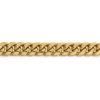Wholesale 🔥 Mens 14K Yellow Gold 9.3 Millimeter Semi Solid Miami Cuban Chain Bracelet by Belk & Co. 🌟
