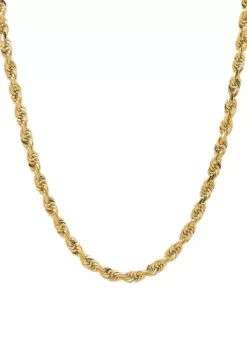 New ✨ Solid Glitter Chain in 10K Yellow Gold by Belk & Co. 🤩 -DealsBelk & Co. Store Belk 16068