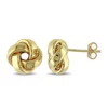 Outlet 🛒 Love Knot Stud Earrings in 10K Yellow Gold by Belk & Co. ❤️