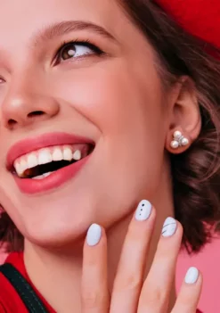 Flash Sale 💯 6-6.5mm Freshwater Cultured Pearl and 1/5 CT TGW White Topaz Floral Stud Earrings in Sterling Silver by Belk & Co. 🤩 -DealsBelk & Co. Store Belk 16185