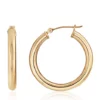 Promo ✔️ Hoop Earrings in 14K Yellow Gold by Belk & Co. ⭐
