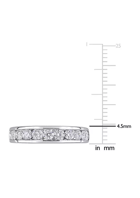 Cheapest ๐คฉ 1 ct. t.w. Diamond Eternity Ring in 14K White Gold by Belk & Co. ๐ 4 Cheapest ๐คฉ 1 ct. t.w. Diamond Eternity Ring in 14K White Gold by Belk & Co. ๐ - Image 4