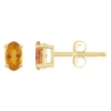 Best reviews of 🎉 14K Gold 5x3 Oval Citrine Earrings by Belk & Co. 😀