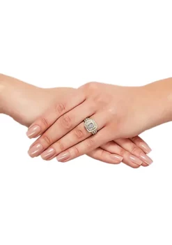 Deals ❤️ My Forever 1 ct. t.w. Diamond Composite Engagement Ring in 10k Yellow Gold by Belk & Co. ⌛ -DealsBelk & Co. Store Belk 16569