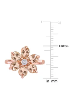 Buy ๐ 2.37 ct. t.w. Morganite and Diamond Accent Floral Ring in 10k Rose Gold by Belk & Co. โ๏ธ 9 Buy ๐ 2.37 ct. t.w. Morganite and Diamond Accent Floral Ring in 10k Rose Gold by Belk & Co. โ๏ธ -DealsBelk & Co. Store Belk 16574