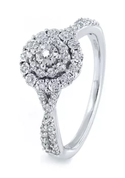 Best reviews of 🌟 1/3 ct. t.w. Diamond Ring in 10K White Gold by Belk & Co. ✔️ -DealsBelk & Co. Store Belk 16581