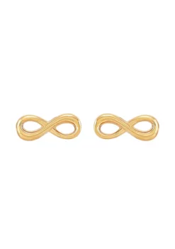 Discount ⌛ 14K Yellow Gold Teenytiny Infinity Stud by Belk & Co. 😉 -DealsBelk & Co. Store Belk 16588