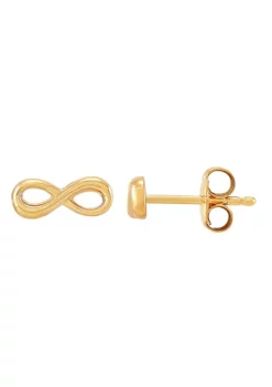 Discount ⌛ 14K Yellow Gold Teenytiny Infinity Stud by Belk & Co. 😉 -DealsBelk & Co. Store Belk 16589