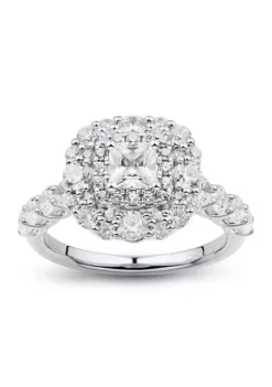 Flash Sale 👍 2 ct. t.w. Diamond Ring in 14K White Gold by Belk & Co. 😀