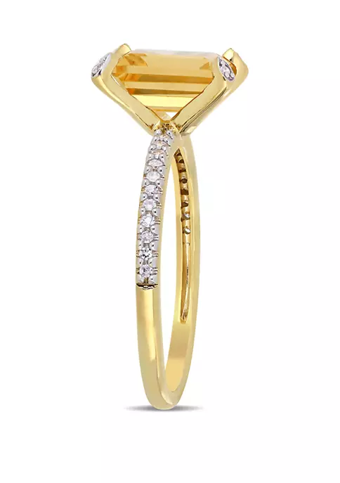 Cheapest ๐ 1.5 ct. t.w. Citrine and 1/10 ct. t.w. Diamond Ring in 10k Yellow Gold by Belk & Co. ๐ฅฐ 2 Cheapest ๐ 1.5 ct. t.w. Citrine and 1/10 ct. t.w. Diamond Ring in 10k Yellow Gold by Belk & Co. ๐ฅฐ - Image 2