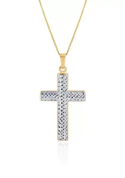 Wholesale โ Cross Pendant set in 10K Yellow Gold by Belk & Co. ๐ 3 Wholesale โ Cross Pendant set in 10K Yellow Gold by Belk & Co. ๐ -DealsBelk & Co. Store Belk 16818