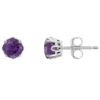 Best Pirce 🧨 Sterling Silver 5mm Round Amethyst Stud Earrings by Belk & Co. ❤️