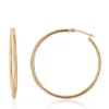Outlet ⌛ Hoop Earrings in 14K Yellow Gold by Belk & Co. ⌛