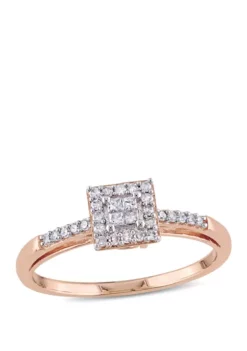 Promo 💯 1/5 ct. t.w. Diamond Princess Cut Engagement Ring by Belk & Co. 🧨