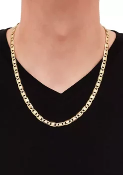 Flash Sale ⌛ 6.2 Millimeter Valentino Chain Necklace in Sterling Silver by Belk & Co. 😀 -DealsBelk & Co. Store Belk 17175