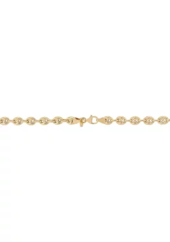 Top 10 😉 Hollow Accoppiato 8 Millimeter Mariner Chain Necklace in Sterling Silver by Belk & Co. 🎉 -DealsBelk & Co. Store Belk 17205