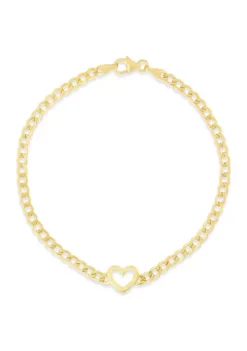 Wholesale 🛒 14KY HEART BRACELET by Belk & Co. 😀 -DealsBelk & Co. Store Belk 17273