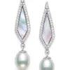 Discount ⭐ Mother of Pearl & Freshwater Pearl Earrings by Belk & Co. 🔔