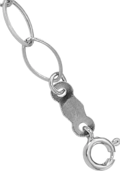 Best reviews of 🌟 14K White Gold Polished Dangle Heart 7.25 Inch Bracelet by Belk & Co. 🤩 -DealsBelk & Co. Store Belk 17380