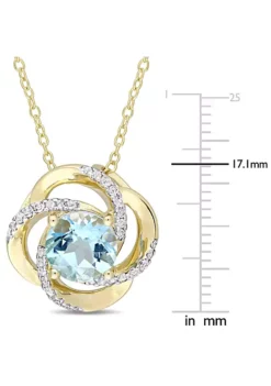 Best Pirce โ๏ธ 2.57 ct. t.g.w. Sky Blue Topaz and White Topaz Pendant with Chain in Yellow Plated Sterling Silver by Belk & Co. ๐ 7 Best Pirce โ๏ธ 2.57 ct. t.g.w. Sky Blue Topaz and White Topaz Pendant with Chain in Yellow Plated Sterling Silver by Belk & Co. ๐ -DealsBelk & Co. Store Belk 17399