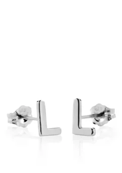 Flash Sale ๐ Sterling Silver L Initial Earrings by Belk & Co. ๐