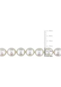 Buy 😉 8-9MM Cultured Freshwater Pearl 16" Strand Necklace with Sterling Silver Clasp by Belk & Co. 🔔 -DealsBelk & Co. Store Belk 17410
