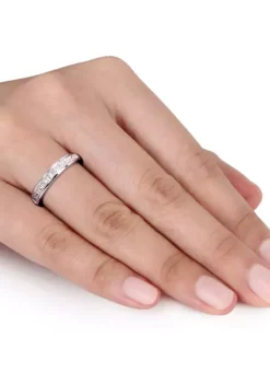 Brand new 🎁 3/4 ct. t.w. Diamond Anniversary Band in 14K White Gold by Belk & Co. ⌛ -DealsBelk & Co. Store Belk 17446