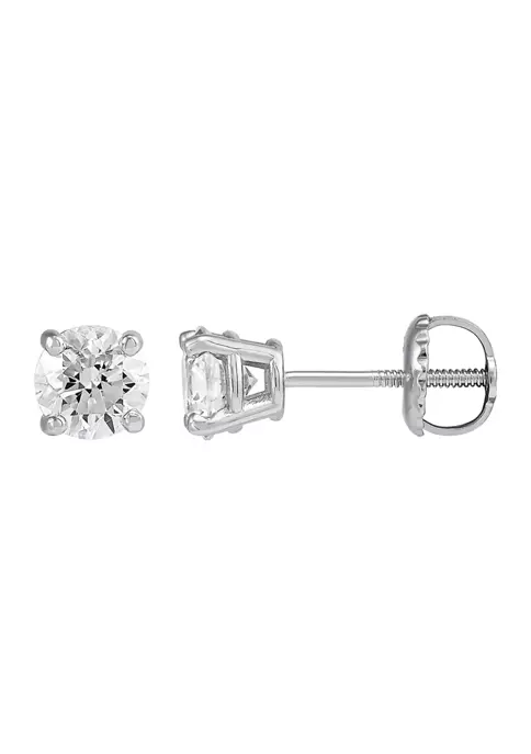 Best Sale ๐ 1 ct. t.w. Diamond Stud Earrings in 14K White Gold by Belk & Co. ๐คฉ 2 Best Sale ๐ 1 ct. t.w. Diamond Stud Earrings in 14K White Gold by Belk & Co. ๐คฉ - Image 2