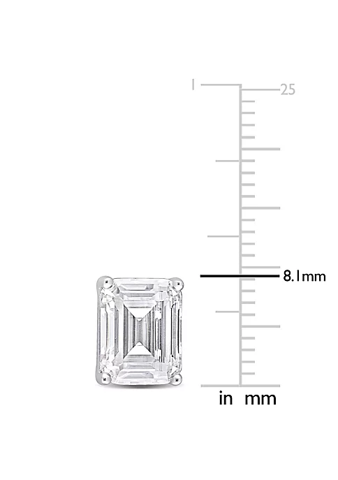 Cheap ๐ฏ Lab Created 4.8 CT TGW Emerald Cut Created Moissanite Stud Earrings in Sterling Silver by Belk & Co. ๐ 2 Cheap ๐ฏ Lab Created 4.8 CT TGW Emerald Cut Created Moissanite Stud Earrings in Sterling Silver by Belk & Co. ๐ - Image 2