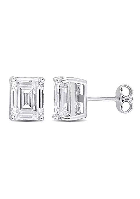 Cheap ๐ฏ Lab Created 4.8 CT TGW Emerald Cut Created Moissanite Stud Earrings in Sterling Silver by Belk & Co. ๐ 5 Cheap ๐ฏ Lab Created 4.8 CT TGW Emerald Cut Created Moissanite Stud Earrings in Sterling Silver by Belk & Co. ๐ - Image 5