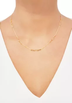 Best Pirce 🛒 Link Chain Necklace in 10K Yellow Gold by Belk & Co. 😉 -DealsBelk & Co. Store Belk 17563