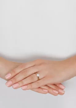 Best Sale 👏 Grown With Love 1 ct. t.w. Lab Grown Diamond Solitaire Ring in 14K Yellow Gold by Belk & Co. 🔔 -DealsBelk & Co. Store Belk 17613