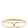 Coupon 👏 Kissing Bangle Bracelet in 10K Yellow Gold by Belk & Co. 🌟