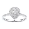 Best Pirce ⌛ 1/2 ct. t.w. Diamond Engagement Ring in 14K White Gold by Belk & Co. ❤️