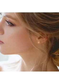 Budget 😉 1.4 CT TGW Citrine Post Earrings Silver by Belk & Co. 🌟 -DealsBelk & Co. Store Belk 17710